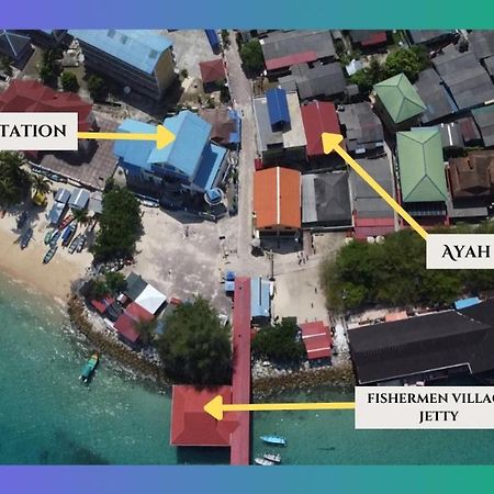 Ayah Perhentian Hostel Kampong Pasir Hantu Exterior photo